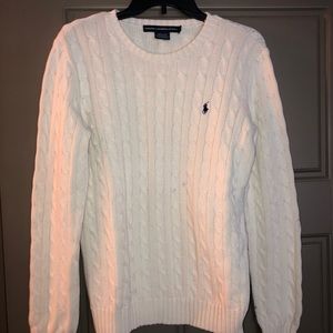 Polo White Sweater